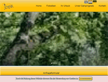 Tablet Screenshot of camping-schenk.com